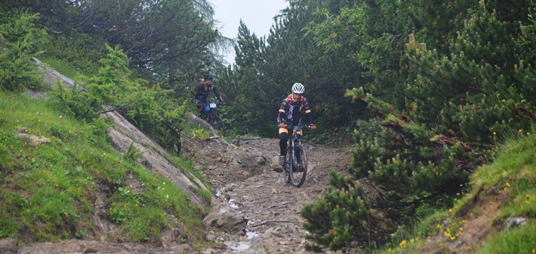 mtb reis transalp hutten oostenrijk