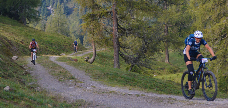 mtb tocht met hutten overnachtingen transalp