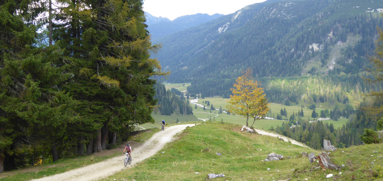 mtb tocht met hutten overnachtingen transalp