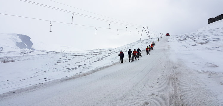 ​​mtb reis matterhorn transalp tocht