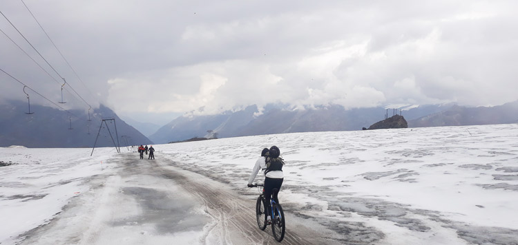 ​​mtb reis matterhorn transalp tocht