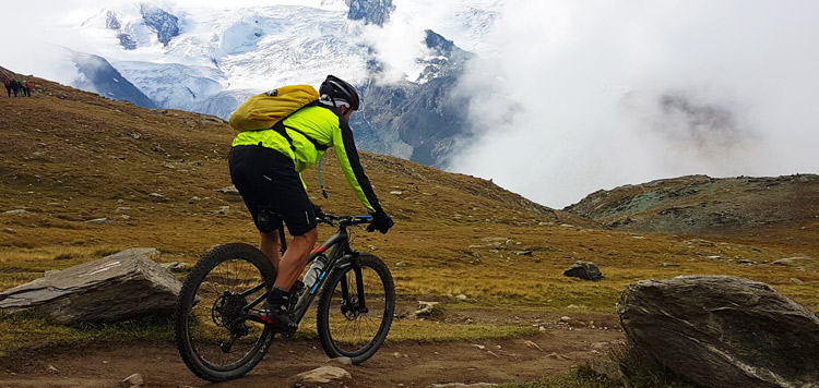 ​​mtb reis matterhorn transalp tocht