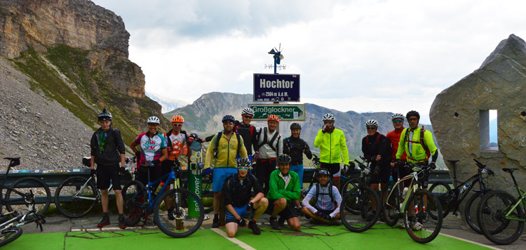 ​​​​​​mtb transalp grossglockner reis