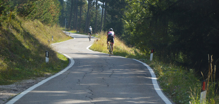 racefiets reis dolomieten