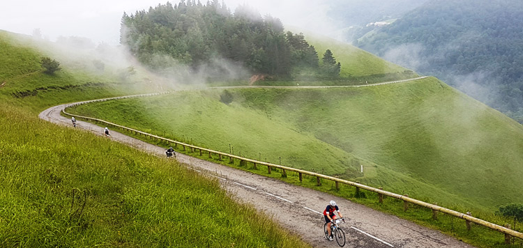 racefiets reis pyreneeen