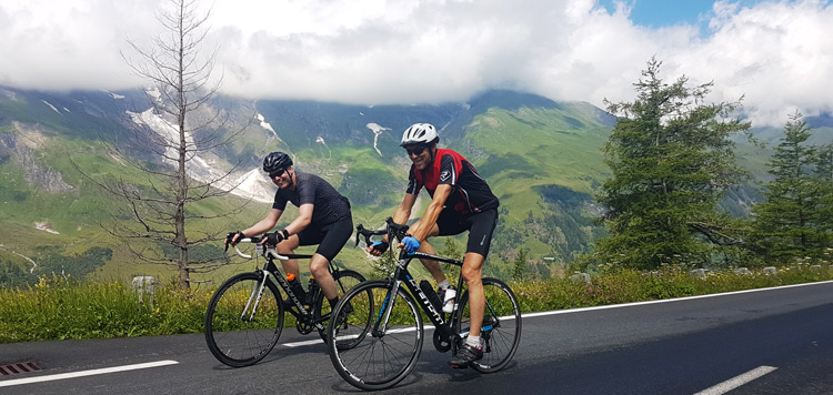 racefiets reis salzburgerland oostenrijk