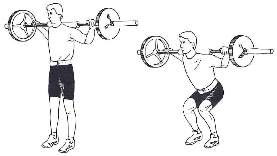 krachttraining fietsers squat