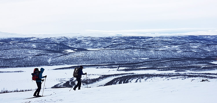 toerlanglaufen backcountry langlaufen vindelfjaellen