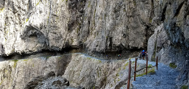 uina schlucht mtb mountainbike