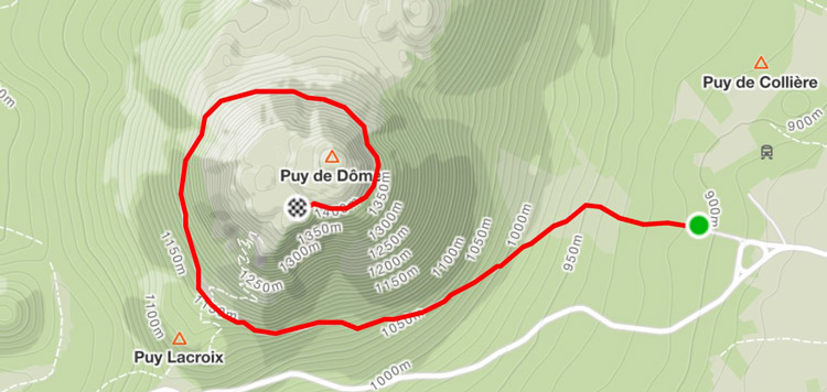 Puy de dome wielren vakantie racefiets reis