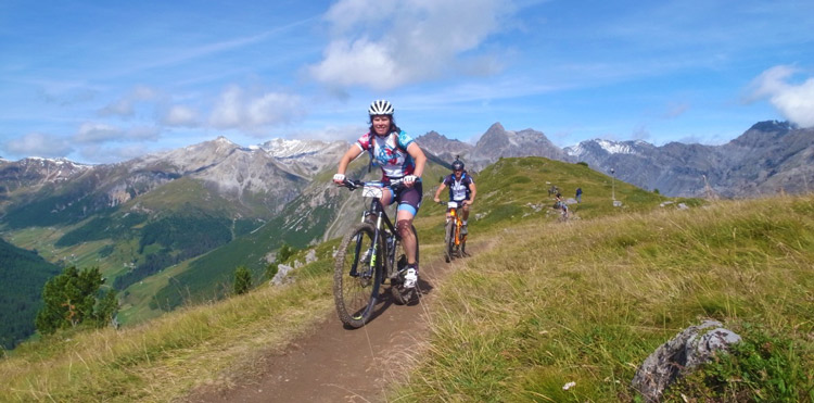 mountainbiken in Livigno