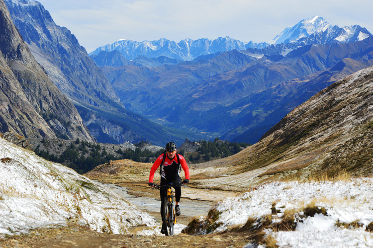 Mountainbiken Mont Blanc