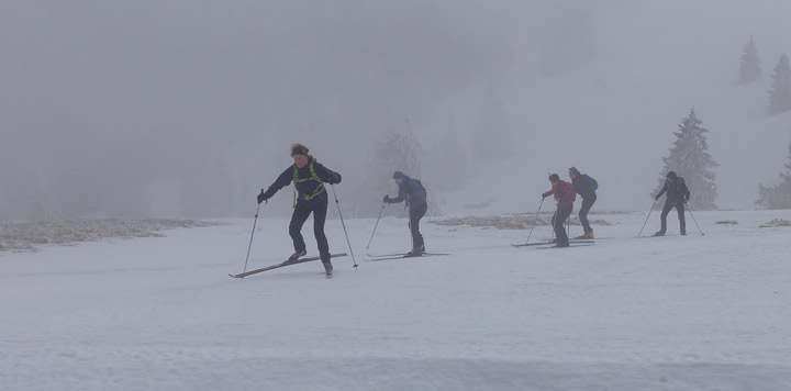 Backcountry cursus toerlanglaufen schwarzwald