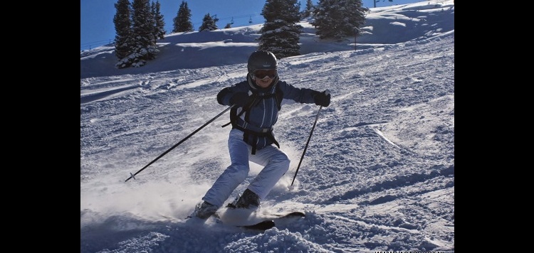 Ondanks de wisselvallige weersomstandigheden prima sneeuw