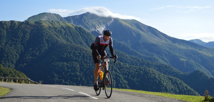 Racefietsen in de Pyreneeën