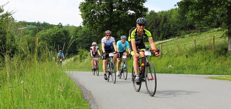 racefiets weekend sauerland reis routes