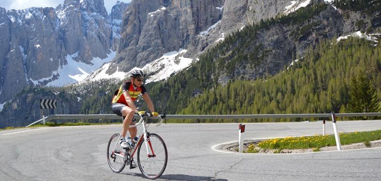 racefietreis cols uit giro d italie vakantie tocht