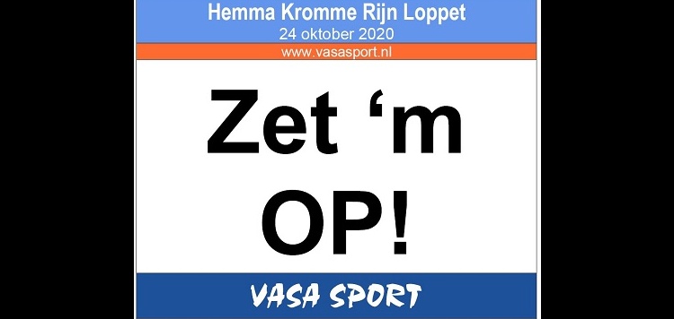 Zet hem op startnummer Hemma Loppet