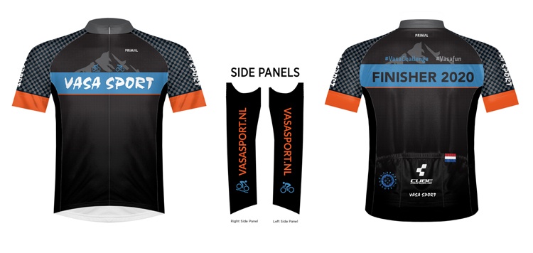 Vasa Finisher Fietsshirt 2020
