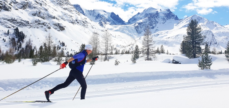 Langlauftrekking Engadin