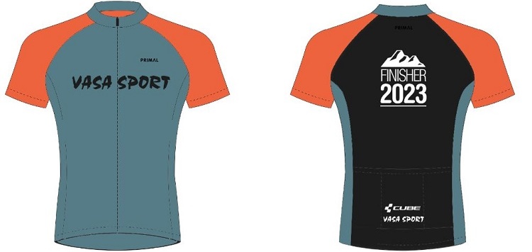 Vasa Sport finisher shirt 2023 concept