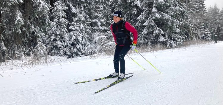 Sneeuw Oberhof