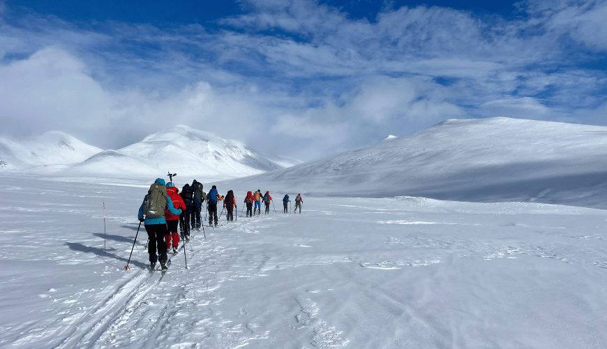 Titelfoto van het reisverslag over de Backcountry reis in Noorwegen