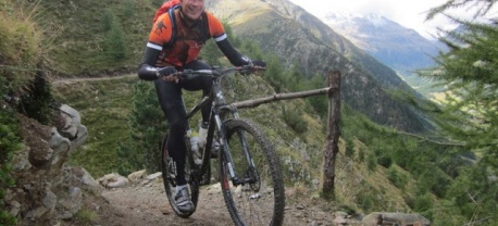 Tijdens de TransAlp Ischgl-Poschiavo