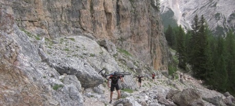 Klein stukje lopen