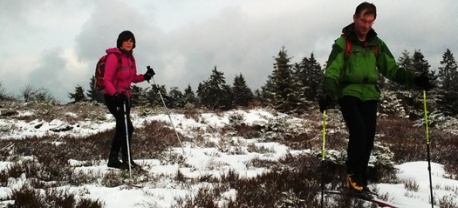 Dwars door de prachtige natuur