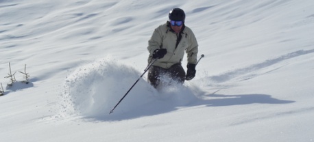 Prachtig besneeuwde piste