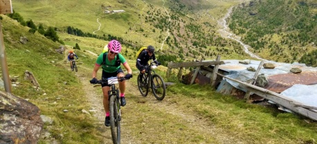 mountainbiken transalp