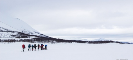 toerlanglaufen backcountry vindelfjaellen