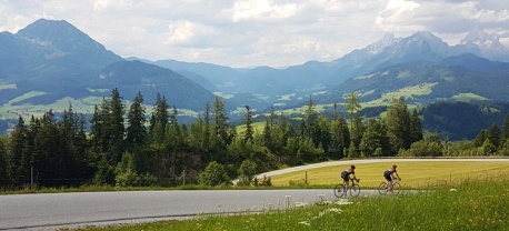 Racefiets reis salzburgerland