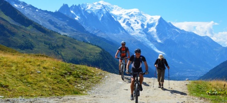 MTB route Mont Blanc reis transalp
