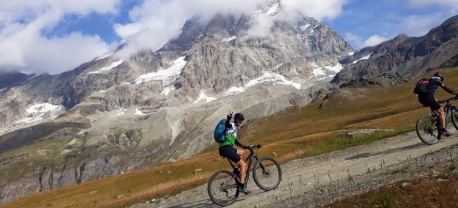 mtb reis matterhorn mont blanc transalp