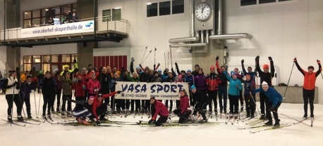 Langlauf cursus les sneeuwhal oberhof duitsland