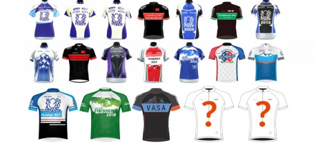 Vasa Finisher Fietsshirts 2006-2019