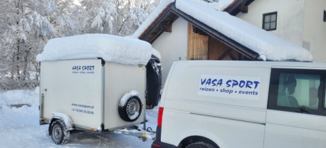 Sneeuw op de Vasa Sport langlauf bestemmingen