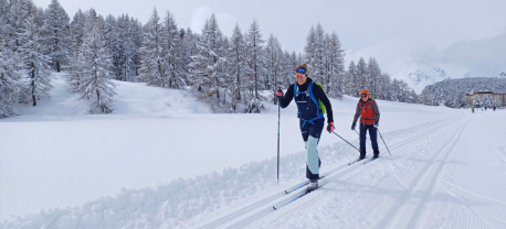 Langlauftrekking Engadin Vasa Sport