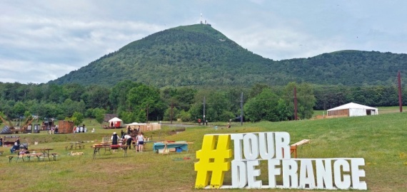 Tour de Frans in Centraal Massief