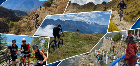 Compilatie van MTB foto's