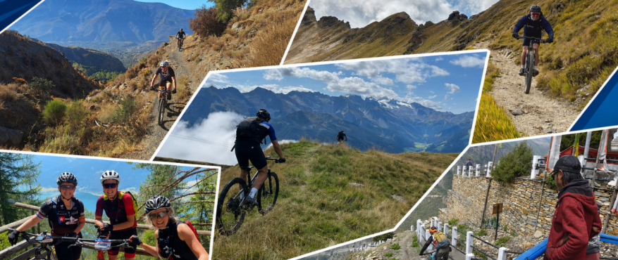 Compilatie van MTB foto's
